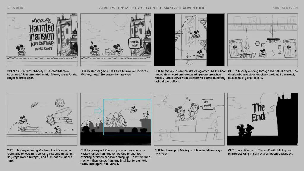 examples of pixel art animation storyboards.