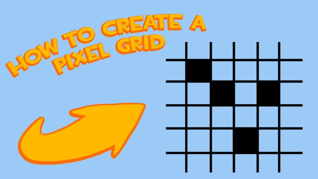 setting up a pixel art grid
